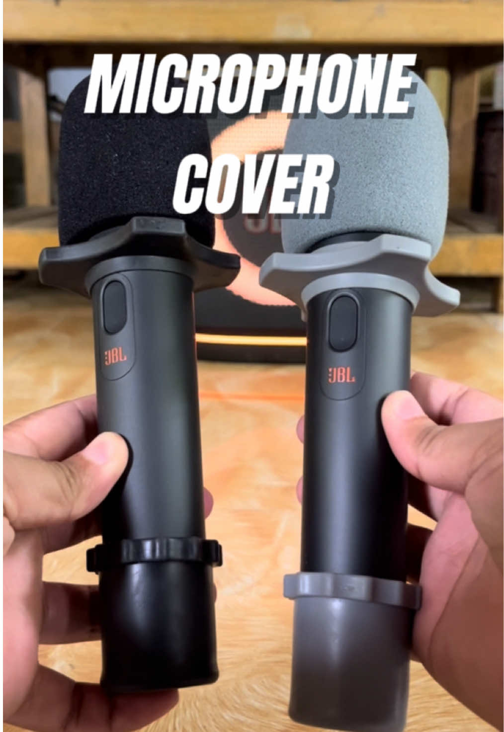 “Perfect para sa wireless handheld mic, ang linis pa tignan.” #micprotector #miccover #windscreenfoam #micaccessories 