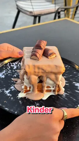 All the joy of Kinder chocolate, turned into the sweetest dessert #suss #Lifestyle #kinder 