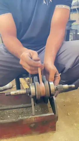Stel krukas tanpa dial #tukangbubut #mekanikindonesia #fyp #anakmotor 