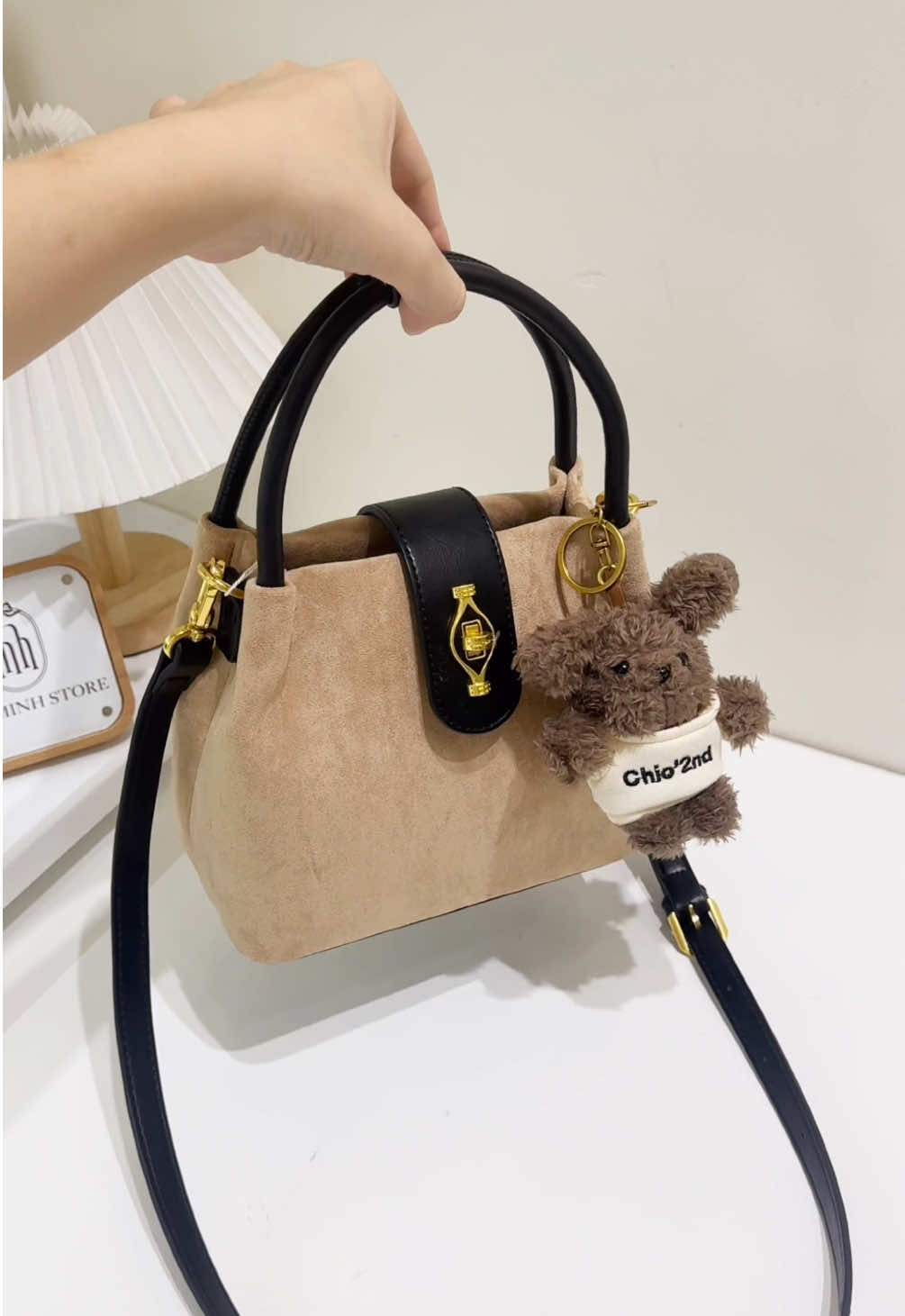 Unboxing túi Chio2nd da lộn #nhuminhstore #xh #xuhuong #chio2nd #tuichio2nd 