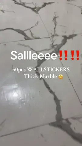 #50pcs WALLSTICKERS Thick Marbl