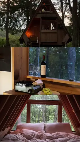 自然感じられる宿🌳🪵🍷 #長野旅行　#関東ドライブスポット　#ドライブデート　#関東旅行　#自然界隈　#コテージ