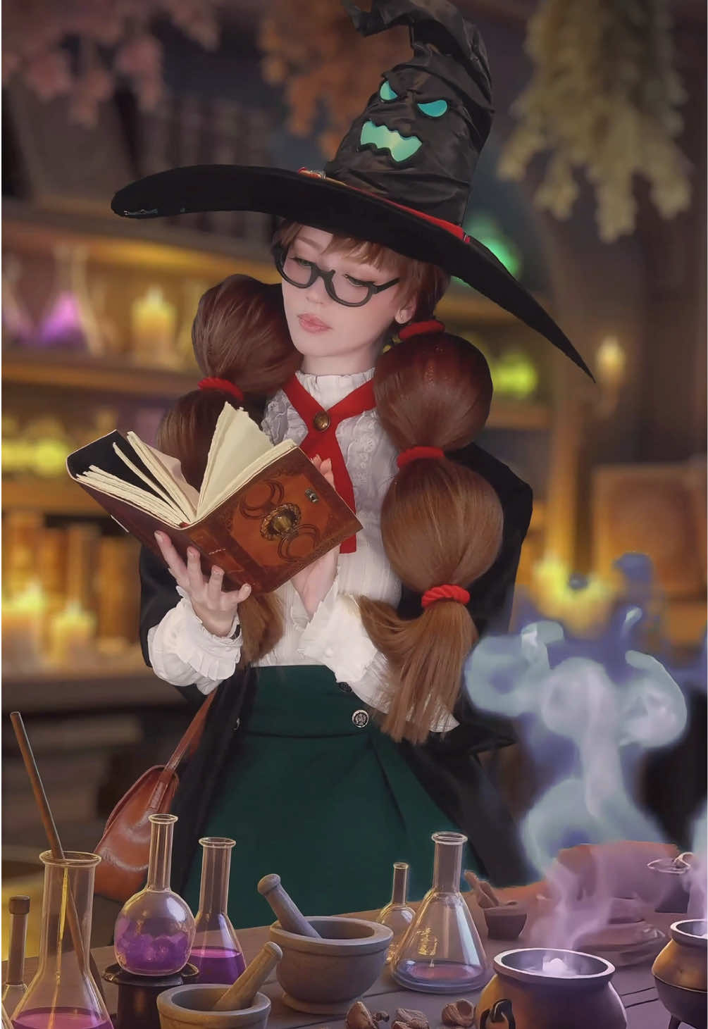 🎃 Halloween is just around the corner, and I’m so excited to kick off the season with this super sweet Ellie cosplay from the cozy game Ellie – Little Witch in the Woods! Check it out here: https://store.steampowered.com/app/1594940/Little_Witch_in_the_Woods/ This game is absolutely adorable and perfect for everyone who loves cozy vibes. #cozygames #EllieLittleWitchintheWoods #cosplay #halloweenvibes  #halloween 