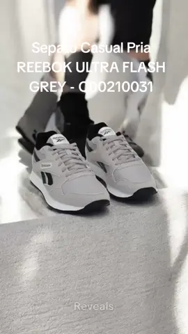 Sepatu Casual Pria REEBOK ULTRA FLASH GREY - C00210031 #sepatuvasula  #sepatureebok
