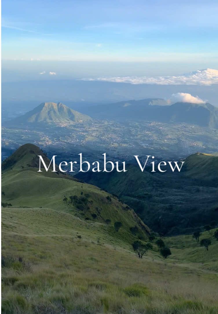 Sabana & Merapi view of Mount Merbabu #merbabu  #merbabuviasuwanting 