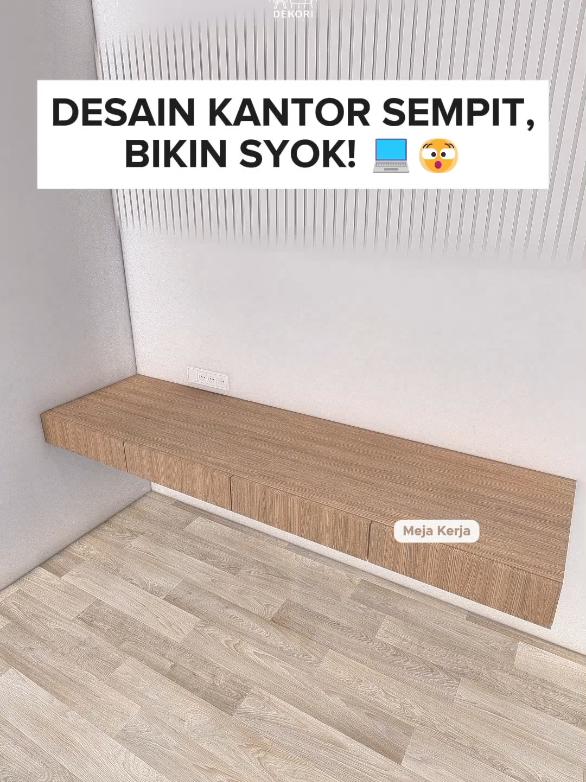 Desain Kantor Sempit, Bikin Syok! 💻☕ Ukuran cuma 3,3 x 2,8 m, tapi hasilnya? Nggak nyangka bisa sekeren ini 🤯🔥 Dari meja kerja estetik, lemari LED premium, sampai sofa santai super cozy—semua bikin betah kerja seharian  👤 Client: Bapak Syarif 📍 Lokasi: Papua Mau ruang kerja kayak gini juga? 👉 Klik link di bio & pesan desain sekarang! #HomeOffice #InteriorDesign #RuangKerja #MinimalistRoom #dekorasirumah 