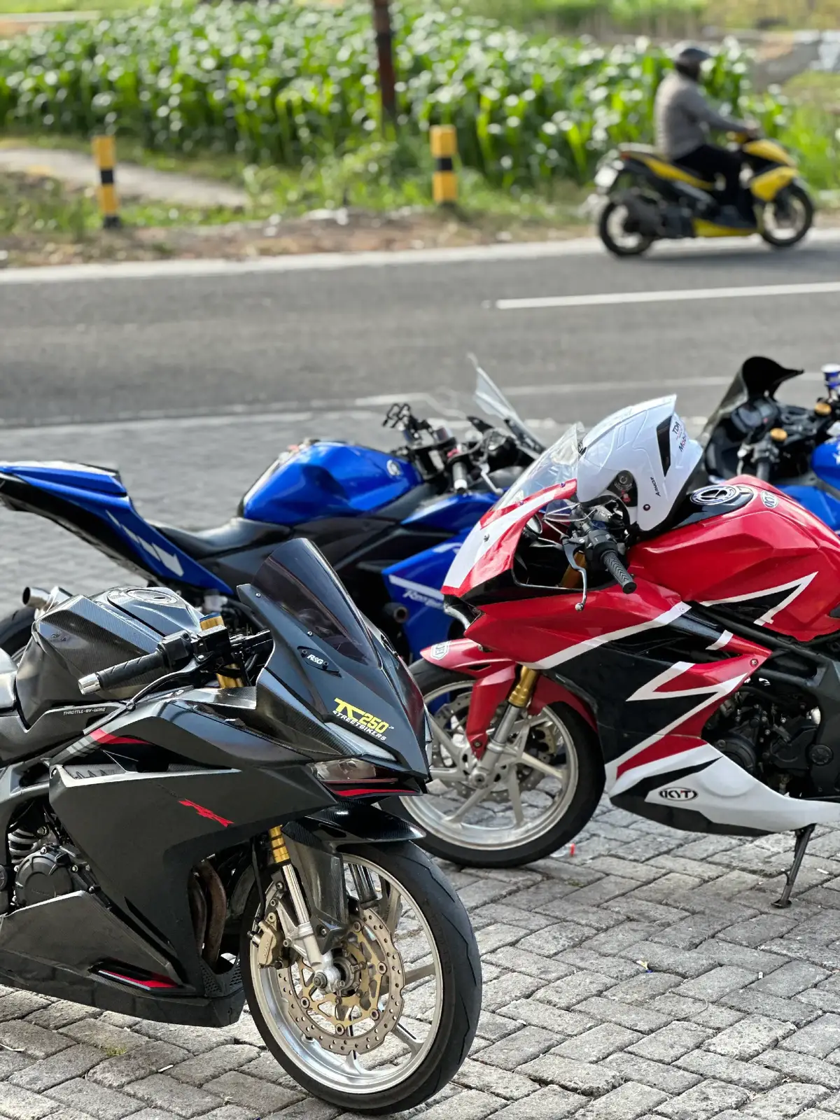 #fypシ #cbr250rr #zx25r #r25 