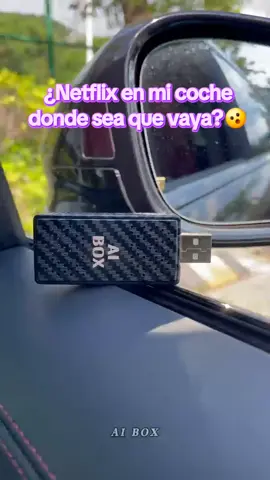Netflix a cualquier sitio que vaya por solo 35€ #TikTokShopRestock #androidauto #carplay #adaptadorcarplay #Netflix 