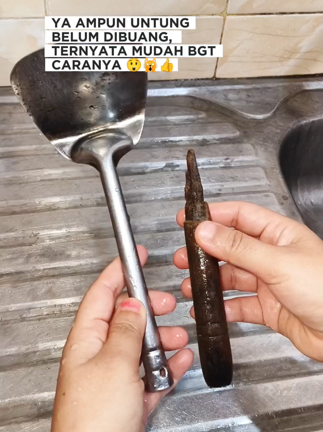 tips memperbaiki gagang sutil yang copot #lifehacks #tipsandtricks #fyi #idekreatif 