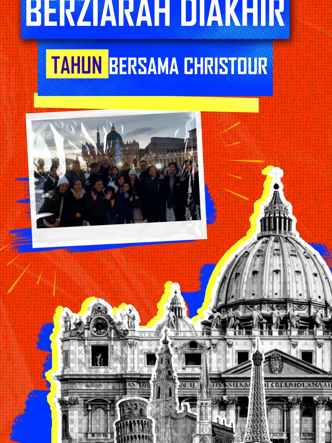 Sudah tinggal beberapa bulan lagi pintu suci vatican akan segera ditutup kembali😇 Siapa disini yang sangat ingin memasuki 4 pintu suci? Tulis 