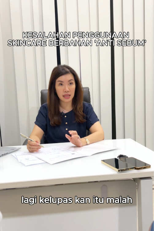 KEALAHAN PENGGUNAAN PRODUK SKINCARE BERBAHAN ANTI-SEBUM, BERAKIBAT FATAL #skincare #fyp #lisviabeauty #viral #dokterkecantikanmedan 