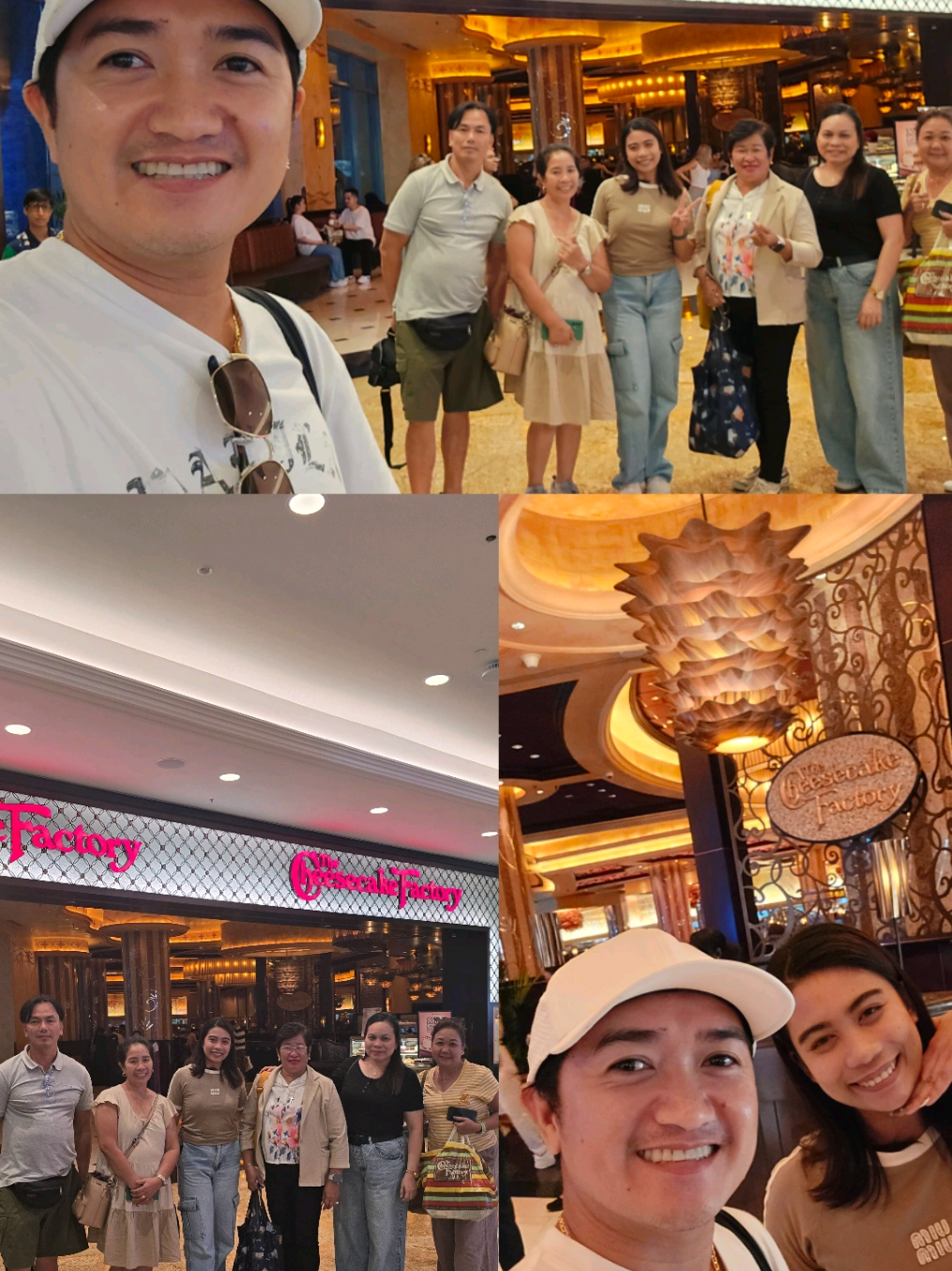 Lunch at #Cheesecake Fartory Post birthday Celebration of Uncle in #Dubai... #HappyBirthday  #1 #fyp 