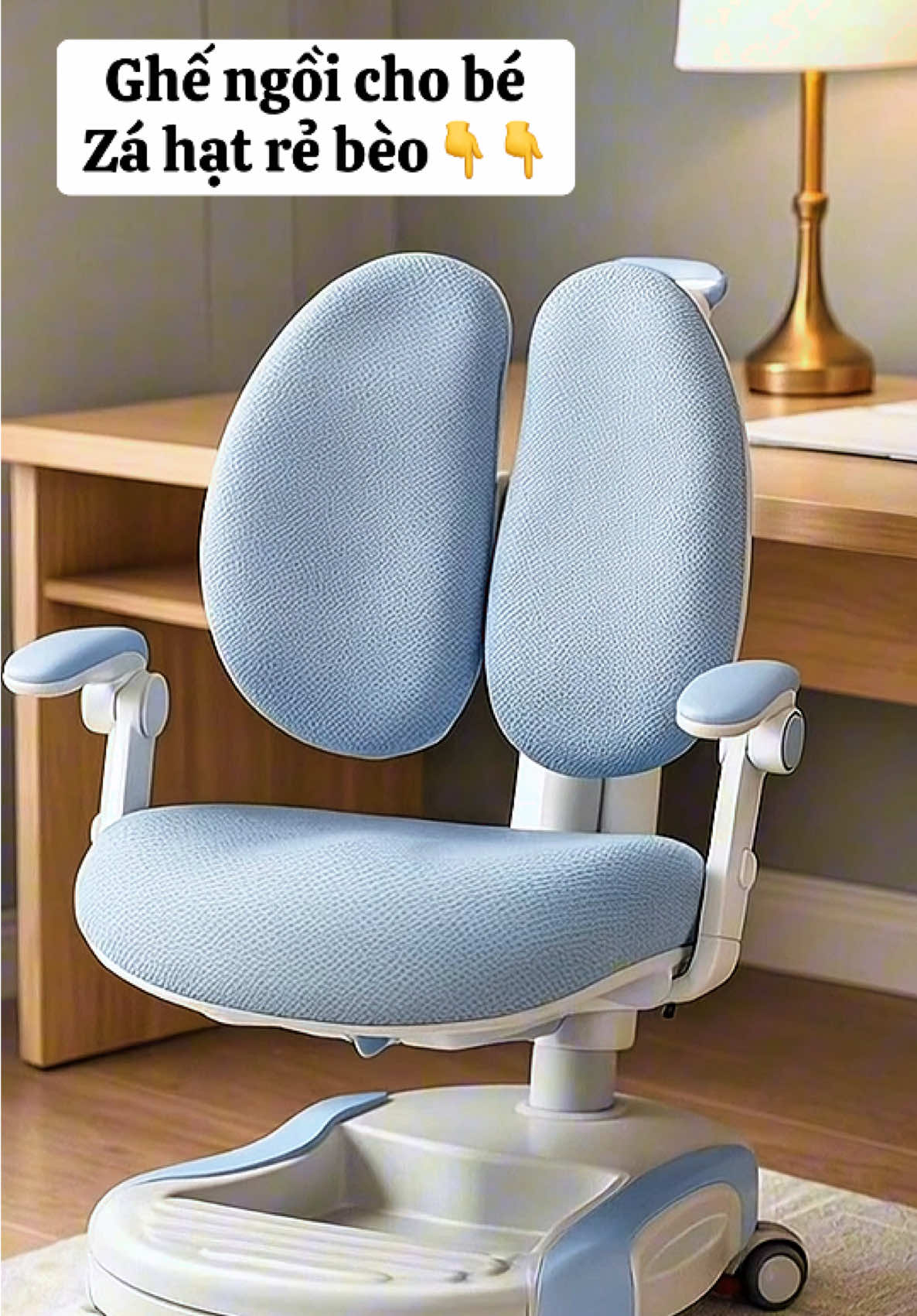 ghế ngồi chống gù cho bé giúp ngồi thoải mái,điều chỉnh dk độ ghế#ghengoihoc #ghechongguchobe #viralvideo #xuhuong #thinhhanh 