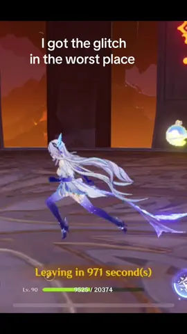 If you teleport it disappears #genshin #GenshinImpact #skirk 