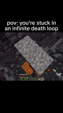 infinite loop 💔 #Minecraft #minecraftmemes #rezero #returnbydeath