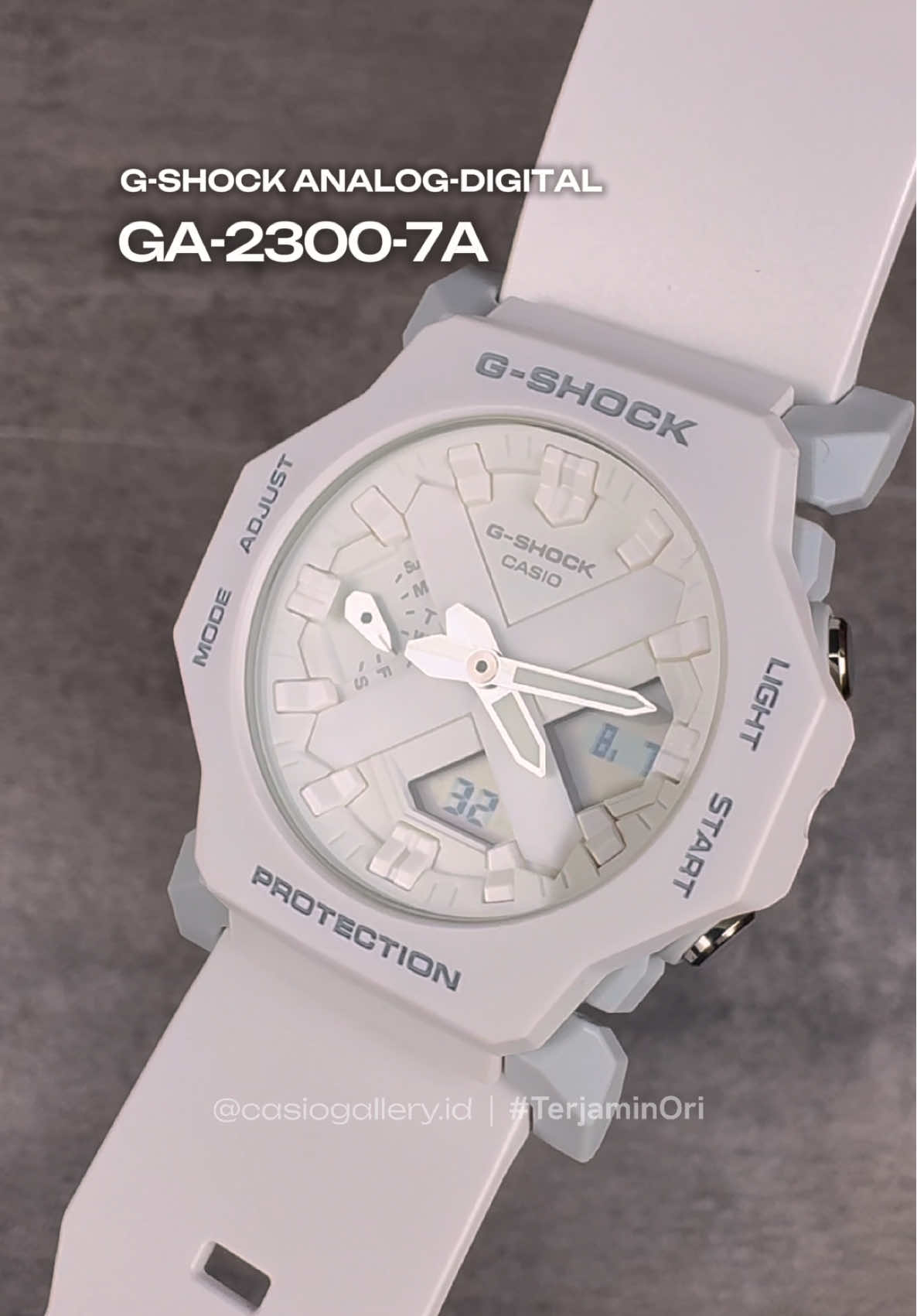 Looks sporty in white✨ #Fyp #Fypjamtangan #GSHOCK #Watches #Jamtangananalog #Jamtanganunisex #Jamtanganoriginal #Terjaminori