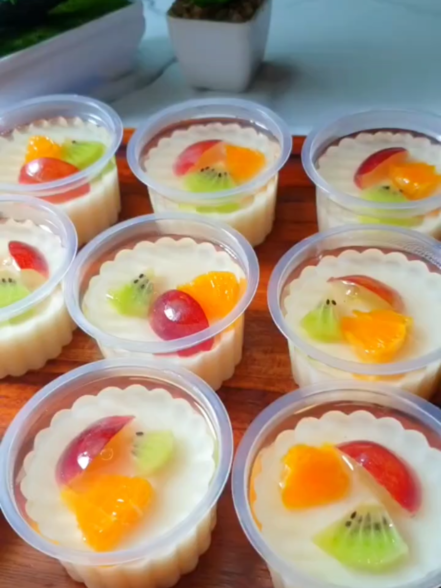Membalas @mahritaaa0 Ini Resep Puding Buahnya.. enak banget dan seger