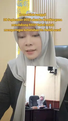 semoga kedepan pelayan kesehatan lebih prima#pemprovbabel #DPRD #masyarakat #RS 
