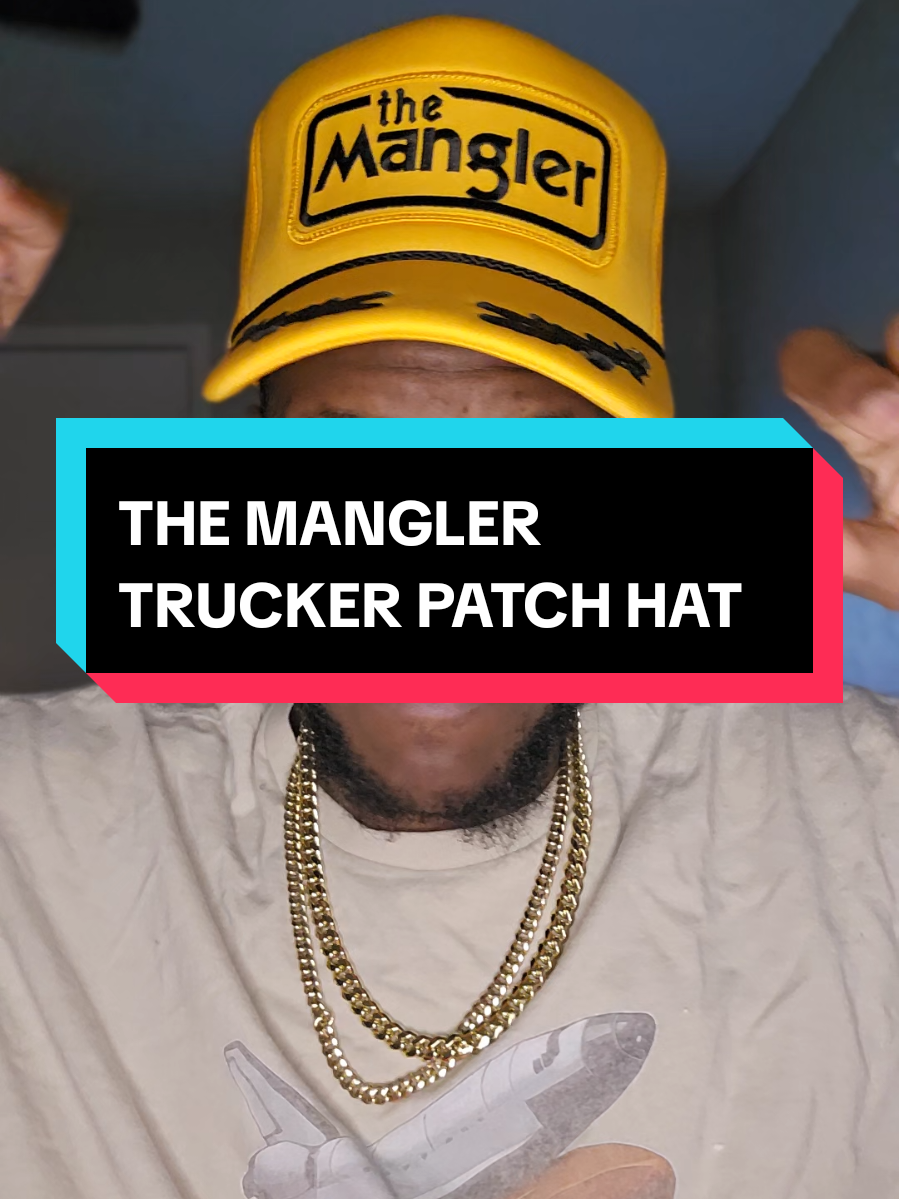 THE MANGLER TRUCKER PATCH HAT #hat #truckerhat #hats #snapback #cap 