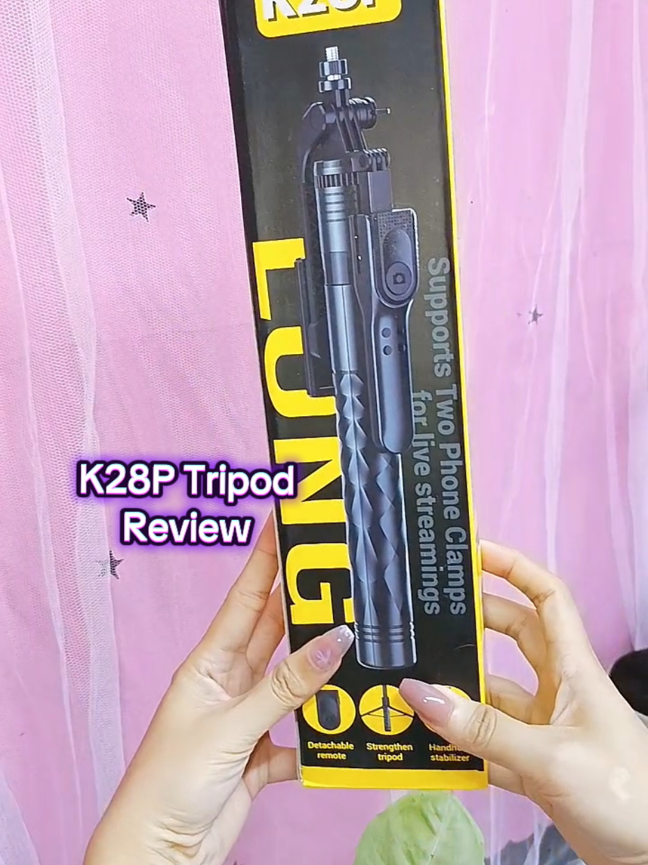 အမသုံးရ အဆင်ပြေတဲ့အတွက် review လာပေးတာပါ💕#follower #review #tripod #phonestand #sharing 