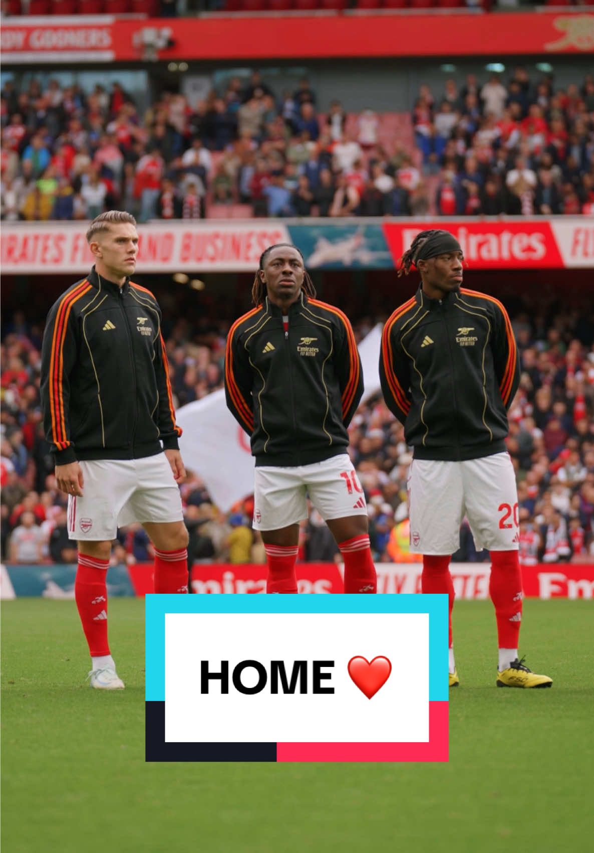Homecoming.  Ebere Eze at Emirates Stadium 🫶