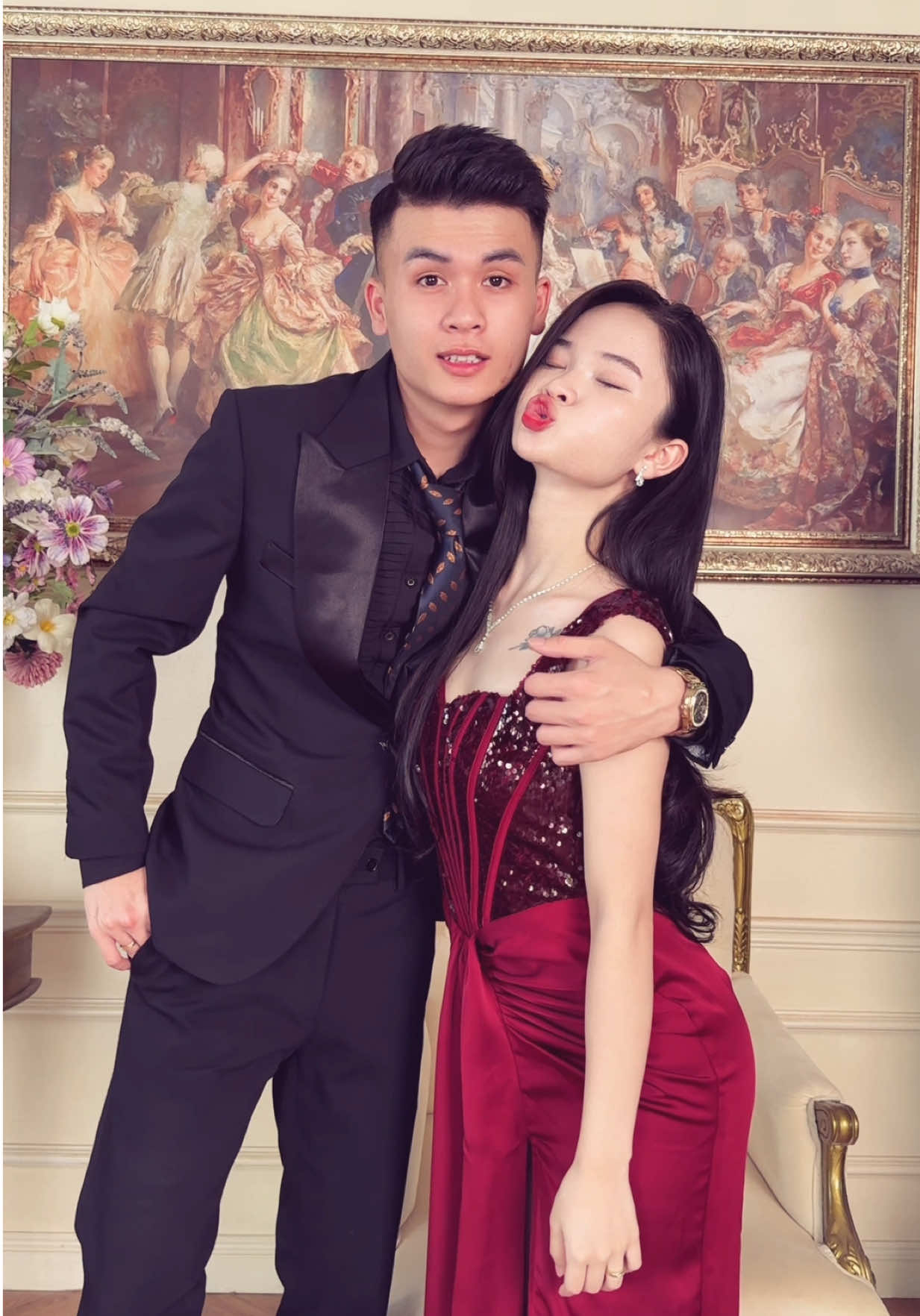 Nghiêm túc một hôm =))#lytungduong #minhhienboutique #nynawedding 