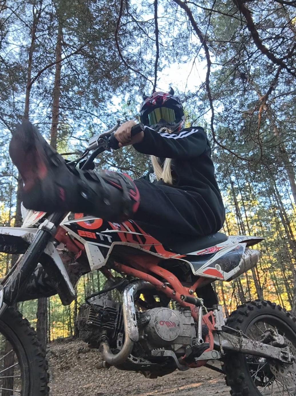 #врек #мотодевушка #мото #эндуро #рек #fyp #кайо #kayo #питбайк 