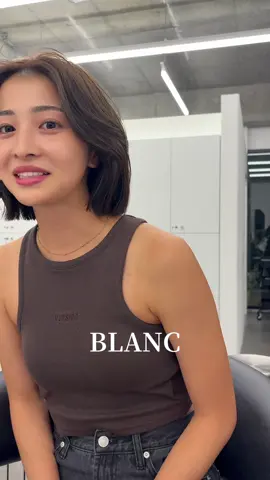 レイヤーを入れて動きのあるbobにブリーチなしのオリーブカラー🌿 カラーレシピはinstagramに👍