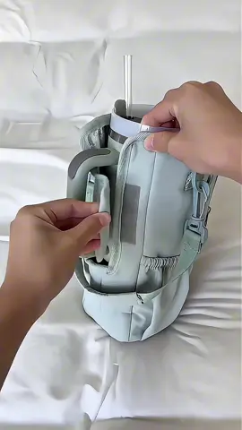 Porta Copo Térmico ou Garrafa de Água 1,2L Bolsa Portátil Impermeável com Alça e Bolso para Celular #garrafa #copo #copotermico #AGUA #achadinhos 