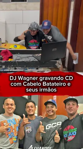 Cabelo Batateiro gravando novo CD com Dj Wagner🚀 #cabelobatateiro #caminhaoqualificado #gbn13am #choferdecaminhão #djwagner 