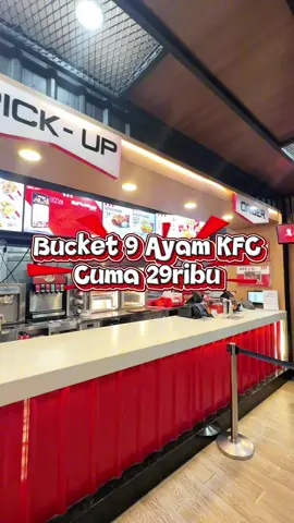 Jangan sampai ketinggalan promonya cuma sampai 31 oktober 2025 aja.. 9 ayam kfc cuma 29ribuan aja Hemat banget pakai @thinkyup.id  #KFCIndonesia #KFCBucket #AyamKFC #KFCTime #promokfc                    