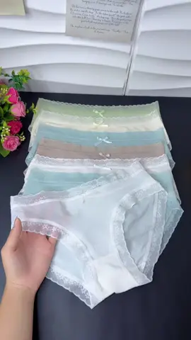 Quần lót su lụa viền ren siêu xinh mềm mại, thoáng mát êm ái #quanlotsulua #quanchip #noiy #dolot 