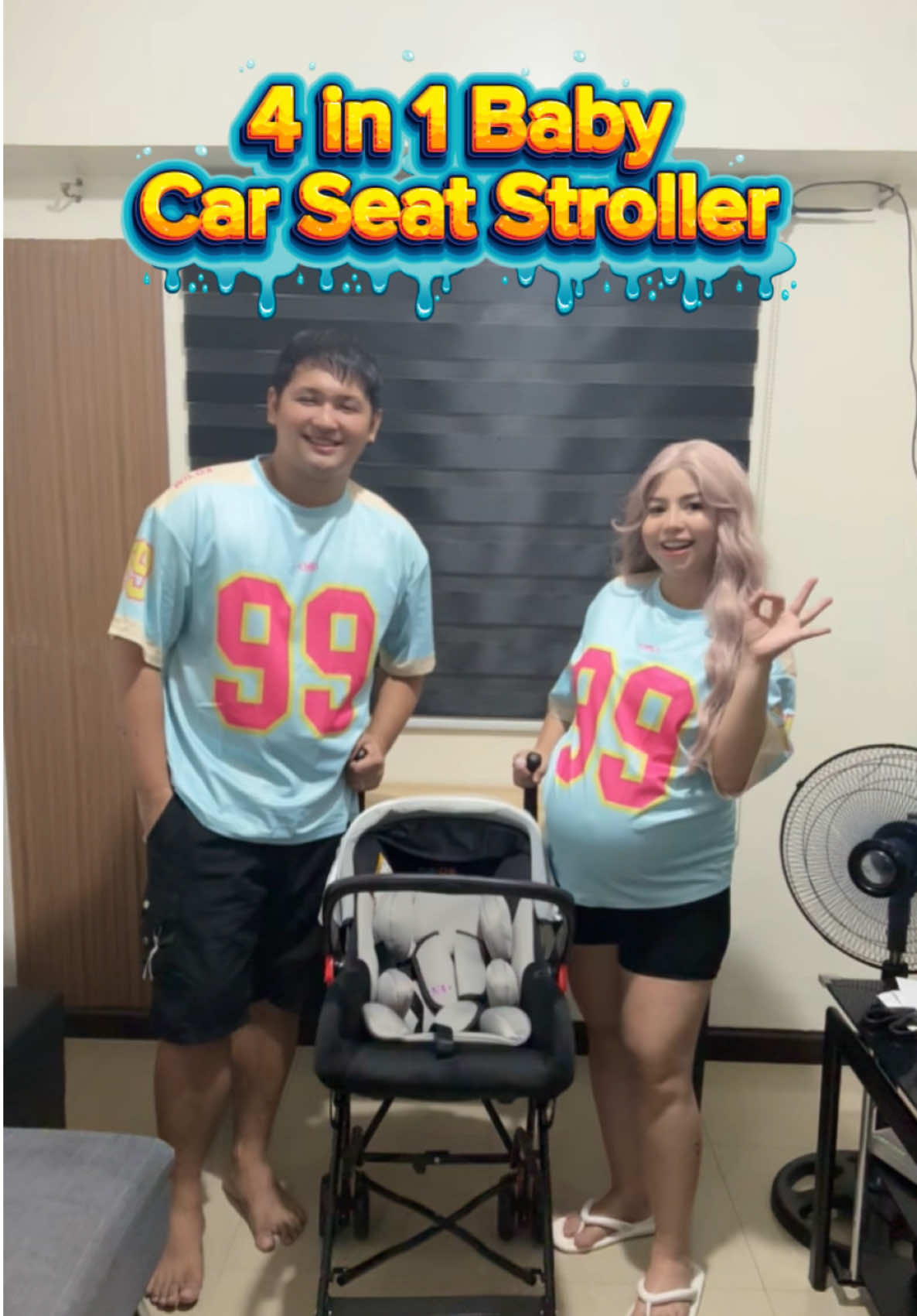 #4in1CarSeatStroller 💯 just click my yellow basket to order @Jingky Magsino @Charles Magsino #jingkymoves #jingkymagsino #carseat #stroller 