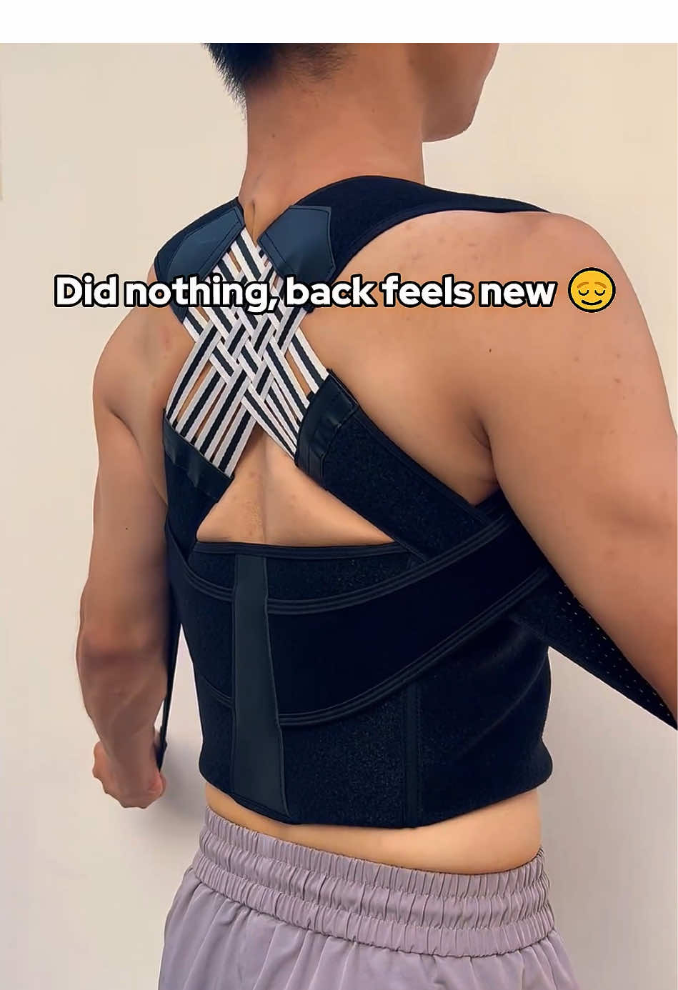 Feel the power of good posture #tiktokmademebuyit #Hunchback #postureCorrector #fyp #backpainrelief 