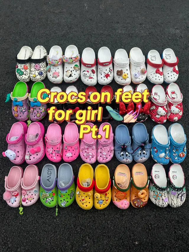 #crocs #onfeet #crocsforyou #mytypeofcrocs🥰 #donuts 