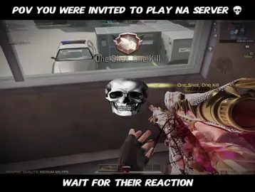 NA Server’s too easy 💀 #codm #callofdutymobile #glitchsnips #ace #reaction 