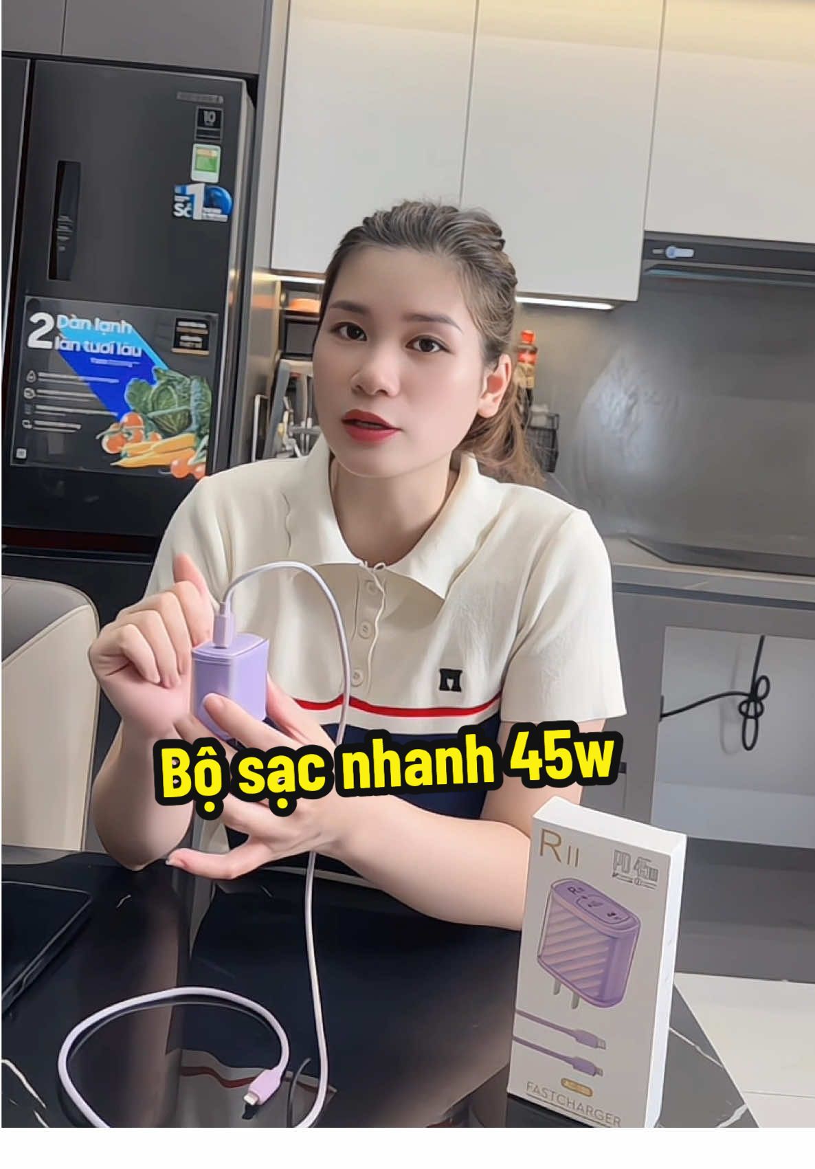 Bộ sạc nhanh 45w sạc nhanh an toàn dùng cho IPhone #bosacdienthoai #bosacnhanh #bosacnhanhiphone #iphone 