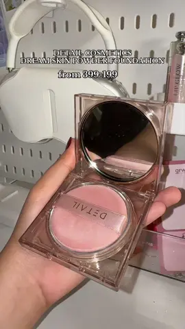 Love this powder lalo na on it's own, lakas lang makafresh #fypシ #detailcosmetics #powderfoundation 