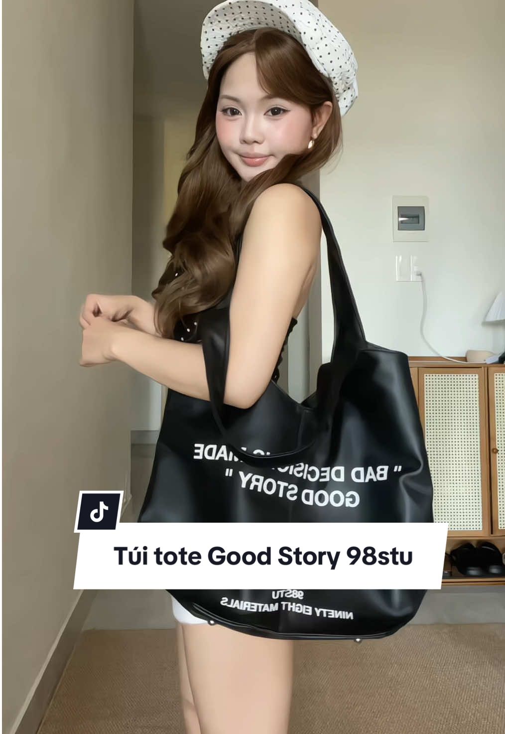 Túi tote chống nước mang mùa mưa nè #98stu #tuitote 