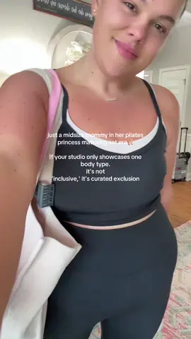 we’re done hiding behind those big clothes friends😙 #midsize #pilates #fyp #matchingset #size12 @target @BALA US @adidas @Owala 