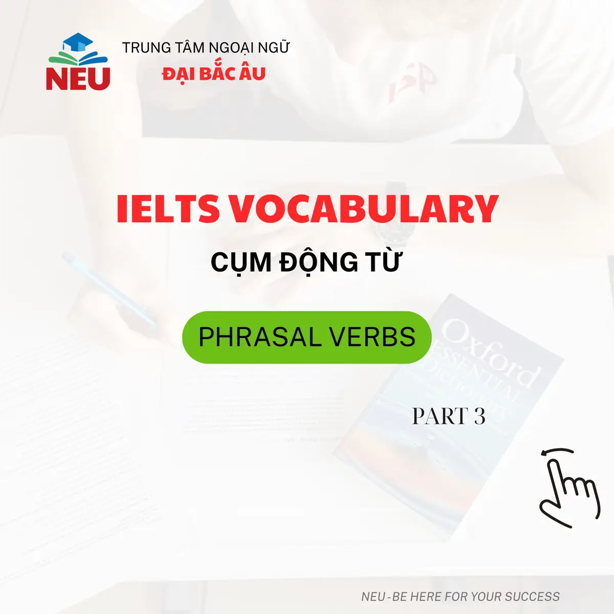 📖 Mỗi ngày học thêm 10 từ vựng cùng ngoại ngữ Đại Bắc Âu nhé! Lưu về học ngay nào! 📚 #ieltsvocabulary #ngoaingudaibacau #hocielts #hoctienganh #tuvungtienganh 
