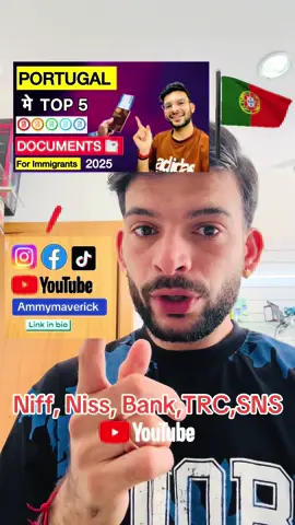 Portugal 5 important Documents for immigrants 2025 #portugal🇵🇹 #tiktokportugal🇵🇹 #portugalworkpermit #portugaljobs #portugalimmigrationnews 