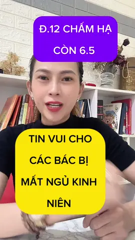 Tin vui cho các bác mất ngủ kinh niên . Đường 12 chấm hạ còn 6.5 #tieuduong #tieuduongtuyp1 #xuhuongtiktok2025 #tieuduongtuyp2 #shop_my_van 