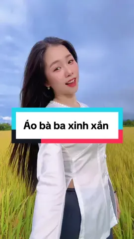 Áo bà ba duyên dáng ôm eo, co giãn, mặc đi lễ đi chùa vô tư #xuhuong #review #aobaba #gvmn_làem#mientay 