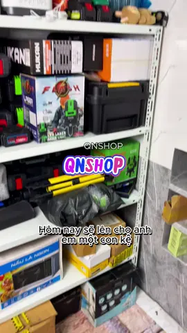 Kệ Sắt V Lỗ 4 Tầng 1m 1.5m #kesat #kesatvlo #kesat4tang #qnshop 