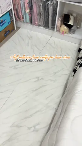 affordable lang to mapapaganda mo na room,cr at sala mo ☺️  #roomdecor #tileadhesive #selfadhesive #wallpaper  #homedecor 