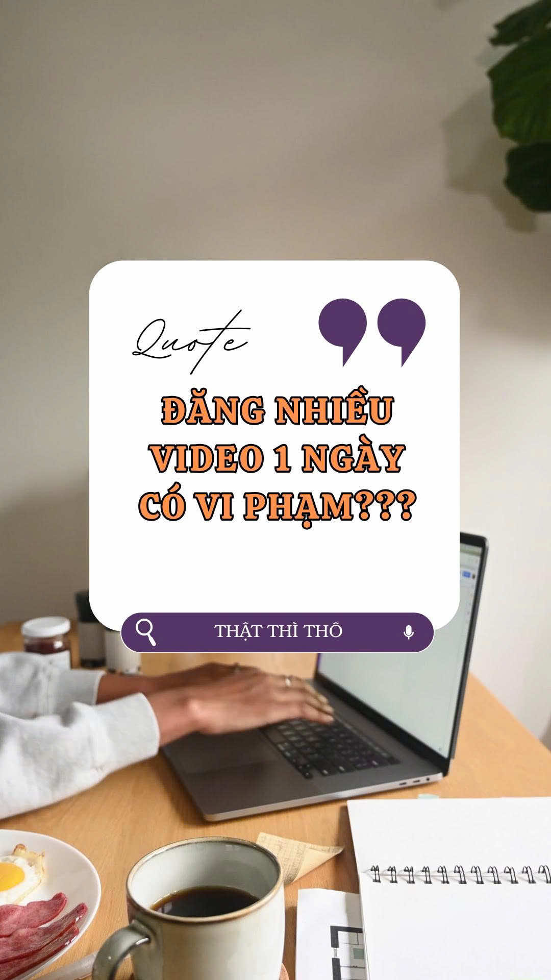 Đăng nhiều video một ngày có bị vi phạm không???? #thatthitho 