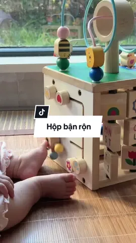 Hộp bận rộn cho bé #mẹbimsua #mevabe #đồchoithongminhchobe 
