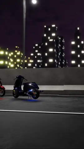 night race with@termal    🎥:@antabaaa #pasukangabersbrebet #pnb #roblox #iclixdisaster #fyp #vespamatic #vespadrag #❤️🩵