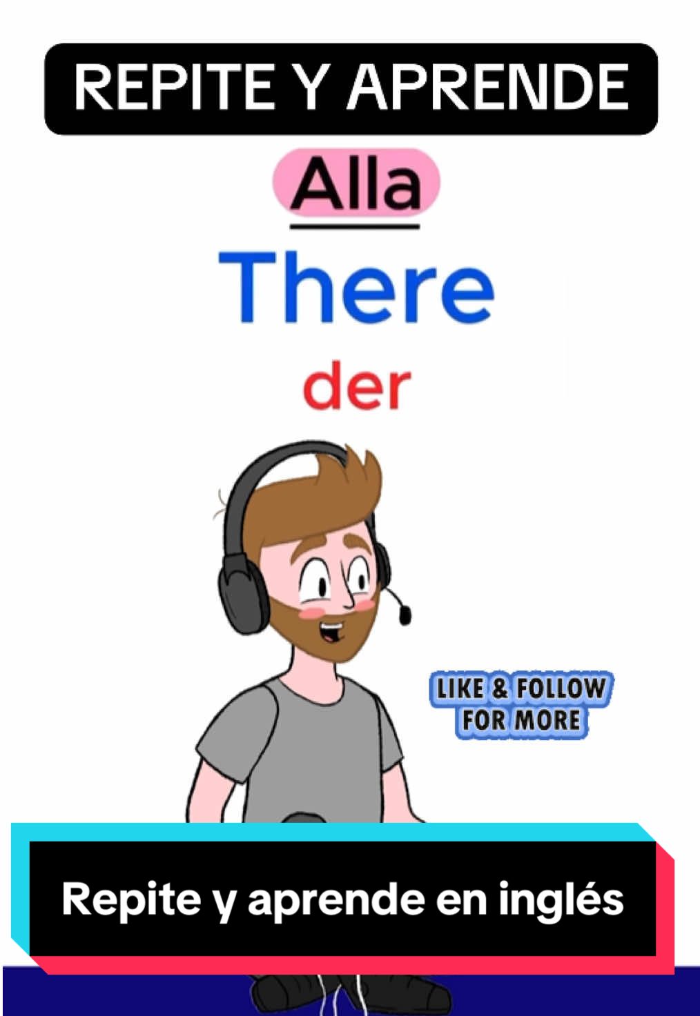 Repite y aprende inglés con nostros… let's go #englishclass #englishlesson #english #aprenderingles #inglesfacil 